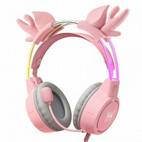 Gaming headset X15 PRO Buckhorn pink