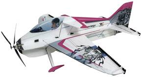Pichler Synergy Combo ružičasta RC model motornog zrakoplova komplet za sastavljanje 845 mm