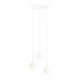 ALDEX 1087E_R | Bosso Aldex visilice svjetiljka 3x E14 bijelo, opal