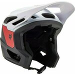 FOX Dropframe Pro Helmet Black/White L Kaciga za bicikl
