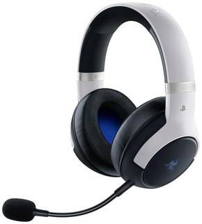 RAZER Kaira Pro HyperSpeed - PlayStation igre Over Ear Headset Bluetooth® stereo bijela slušalice s mikrofonom
