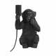 Crna stolna lampa (visina 34 cm) Monkey - Light &amp; Living