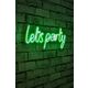 Ukrasna plastična LED rasvjeta, Lets Party - Green