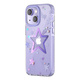 Kingxbar Heart Star Apple iPhone 14 Plus / 15 Plus purple star