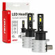 AMiO H-mini H3 LED Headlight žarulje - do 125% više svjetla - 6500KAMiO H-mini H3 LED Headlight bulbs - up to 125% more light - 6500K H3-HMINI-03330