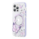 Kingxbar Butterfly MagSafe Apple iPhone 14 Plus / 15 Plus purple