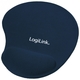 LOGILINK Mousepad with GEL Wrist Rest Support plava