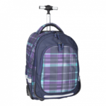 Spirit: Trolley ljubičasta školska torba na kotačiće