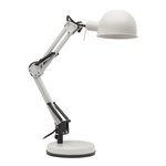 KANLUX 19300 | Pixa Kanlux stolna svjetiljka s prekidačem fleksibilna 1x E14 bijelo, crno