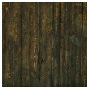 Click Props Background Vinyl with Print Grunge Brown Wood 1