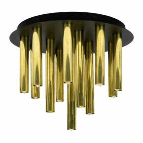 Stropno svjetlo s metalnim sjenilom u crno-zlatnoj boji 35x29 cm Gocce - Markslöjd