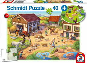 Puzzle Schmidt Spiele Farm 40 Pieces