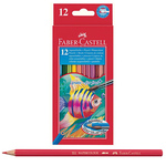 Faber-Castell: Aquarell bojice 12kom + 1 kist
