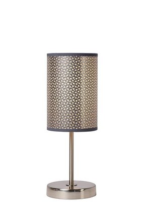 LUCIDE 08500/81/36 | Moda Lucide stolna svjetiljka 38cm s prekidačem 1x E27 krom