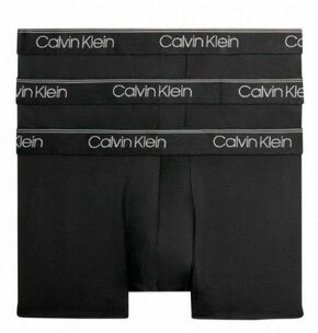 Bokserice Calvin Klein Low Rise Trunk Microfiber Stretch 3P - black