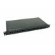 NFO Patch Panel 1U 19" - 24x SC Simplex LC Duplex, Pull-out, 1 tray, Black NFO-PAN-60022 NFO-PAN-60022