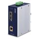 Planet Industrial 2-Port 100/1000X SFP to 1-Port GbE 802.3bt PoE++ Media Converter PLT-IGUP-1205AT