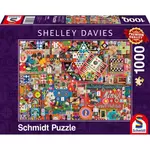 SCHMIDTSPIELE SCHMIDTSPIELE Puzzle igračka 1000 komadni Shelley Davies Vintage board games