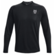 Muška majica Under Armour Men's UA ArmourPrint Long Sleeve - black/halo gray