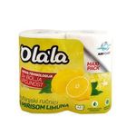 WEBHIDDENBRAND Olala Extra Absorbent Limona ručnici u roli, bijela, 3-slojni, 23 cm, 2 role/pakiranje
