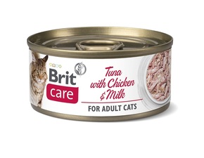 Brit Care Cat Tuna with Chicken &amp; Milk 6 x 70 g