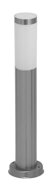 RABALUX 8263 | Inox Rabalux podna svjetiljka 45cm UV odporna plastika 1x E27 IP44 UV plemeniti čelik
