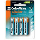 Colorway alkalna baterija AA/ 1.5V/ 8 kom u pakiranju/ Blister
