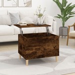 Stolić za kavu boja hrasta 60x44 5x45 cm konstruirano drvo