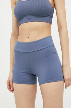 Kratke hlače za jogu 4F glatki materijal