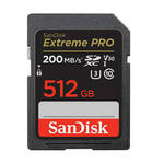 Memorijska kartica SANDISK EXTREME PRO SDXC 512GB 200/140 MB/s UHS-I U3 (SDSDXXD-512G-GN4IN)
