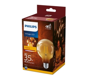 LED Žarulja VINTAGE Philips G93 E27/4W/230V