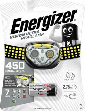 Energizer Headlight Vision Ultra 450lm Naglavna svjetiljka