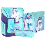 Spirit: Ergonomska školska torba Cool Little Dream unicorn, set ruksaka od 4 komada