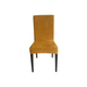 Navlaka za stolicu rastezljiva Velvet 45 x 52 cm, Žuta