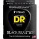 DR Strings Black Beauties BKE7-10