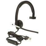 Logitech H650 slušalice, USB, crna, mikrofon