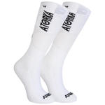 Čarape za rukomet H500 za odrasle bijelo-crne