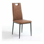 Smeđe blagovaonske stolice u setu od 2 kom Axandra - Tomasucci