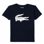 Majica za dječake Lacoste Boys SPORT Tennis Technical Jersey Oversized Croc T-Shirt - navy blue