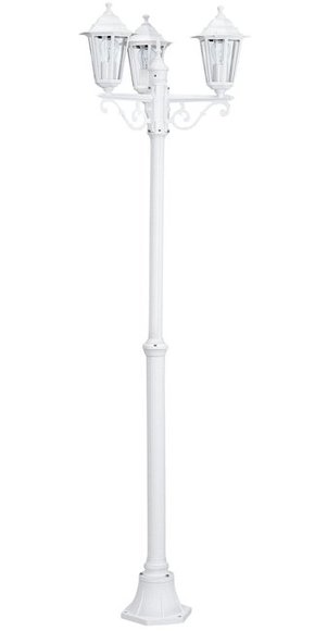 EGLO 22996 | Laterna8 Eglo podna svjetiljka 192cm 3x E27 IP44 bijelo