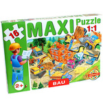 Maxi puzzle Gradnja - D-Toys