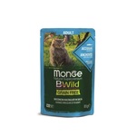 Monge BWild Grain Free Adult mokra hrana za mačke - srdela s povrćem 85 g
