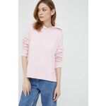 TOMMY HILFIGER Sweater majica morsko plava / roza / crvena / bijela