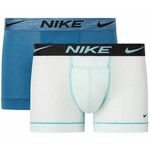 Bokserice Nike Dri-Fit ReLuxe Trunk 2P - washed teal heather/marina