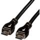 Roline HDMI priključni kabel HDMI A utikač, HDMI A utikač 7.50 m crna 11.04.5684 dvostruko zaštićen HDMI kabel