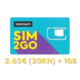 Telemach Sim2Go 20kn+1GB MICRO/NANO/SIM
