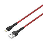 LDNIO LS482 2m USB - Lightning kabel (crveni)