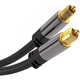 PremiumCord Toslink M/M optički kabel OD:6 mm, Gold design 0,5 m, kjtos6-05