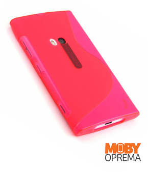 Nokia/Microsoft Lumia 920 roza silikonska maska