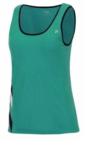 Ženska majica bez rukava Fila US Open Yule Top - ultramarine green